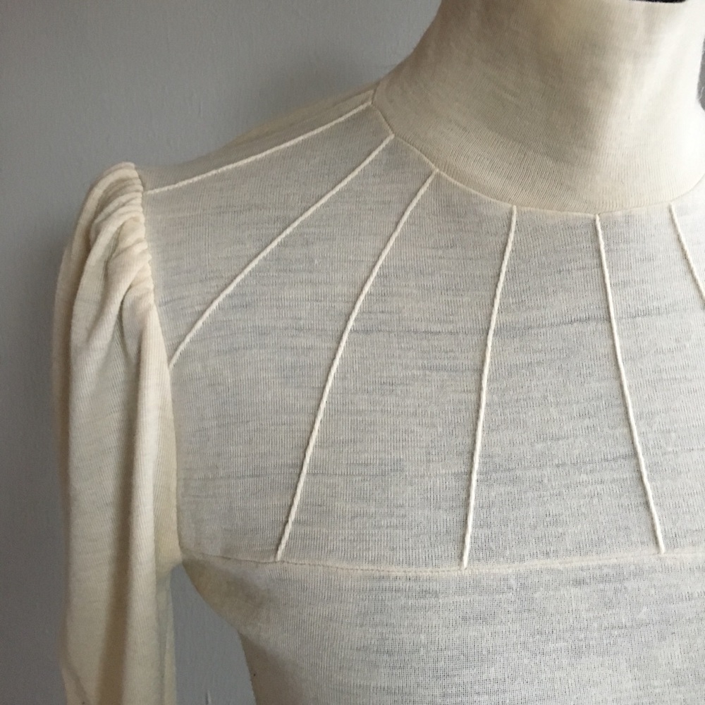❤️ Like Free People Cute Puff Sleeve 80’s Top